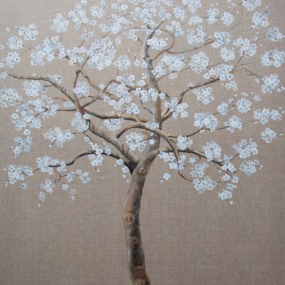 Albero su lino