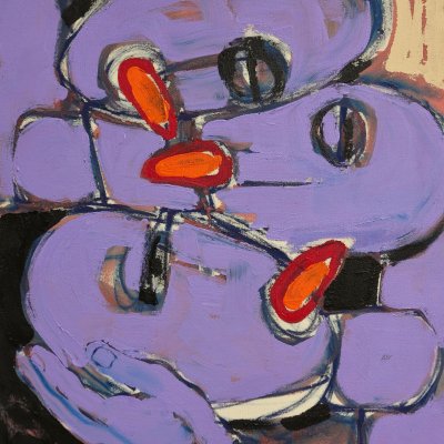 Dialog in Violett