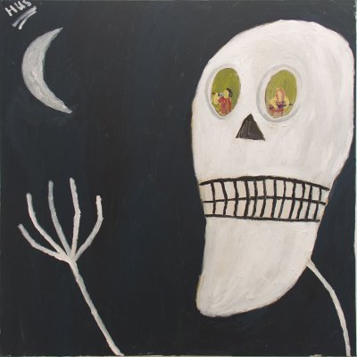 rock skull
