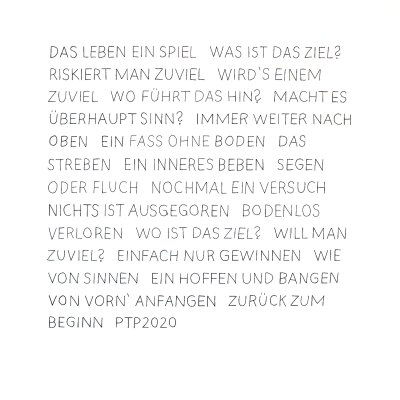 Das Leben ein Spiel