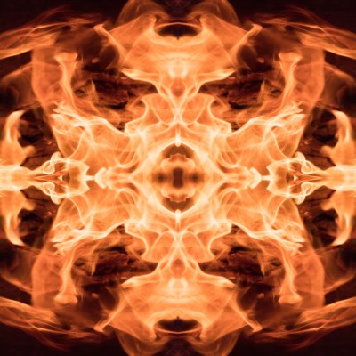 Feuerkaleidoskop II von III