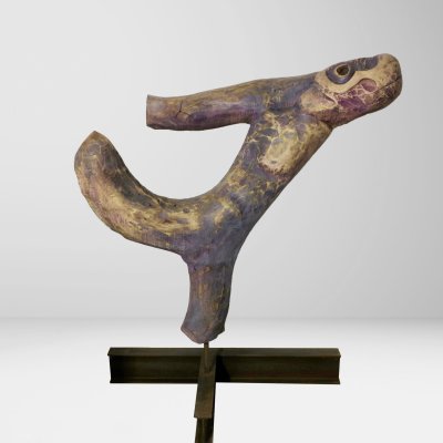 Schwimmer Skulptur