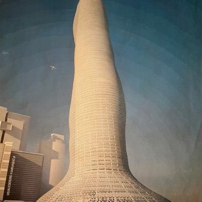 Projekt - Nageltower mit Korrektur von Franz West