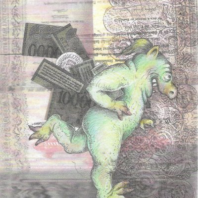Ongoing Inflation edition of 3 artprints