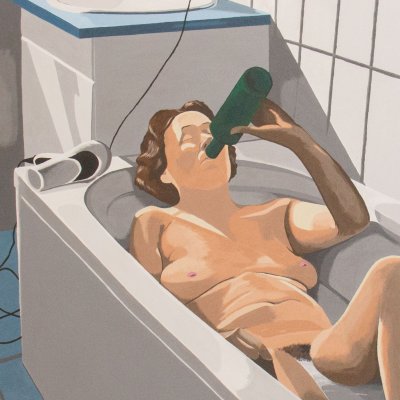 Woman with problems