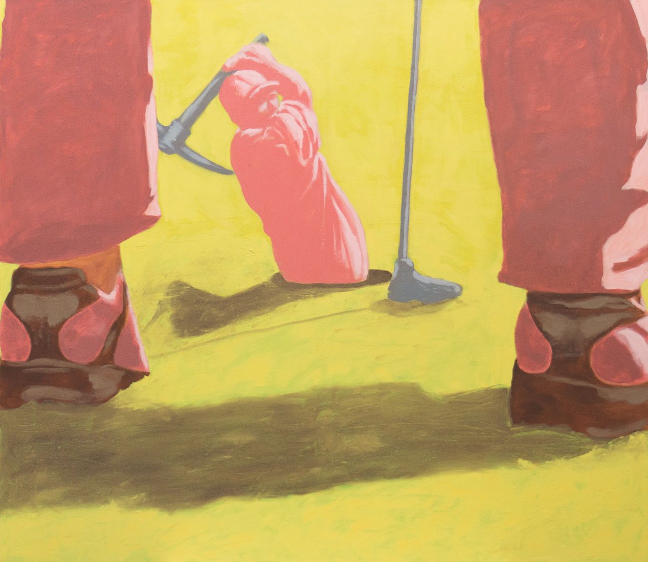 Ein betrogener Golfer