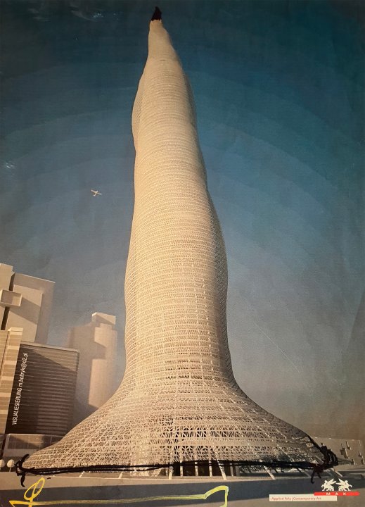 Projekt - Nageltower mit Korrektur von Franz West