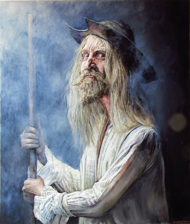 Dreadful dream Don Quixote