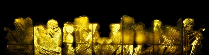 Small Glass People - Gold
